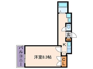 CASA VERDE高辻の物件間取画像